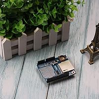 Vista 3 de Ximimark 2 unids Data Logger Módulo Registro de Datos Escudo Registrador de Datos DS1307 para Arduino UNO Tarjeta SD