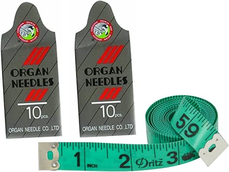 20-Piece Set of Embroidery Machine Needles 11-14 20-Deluxe