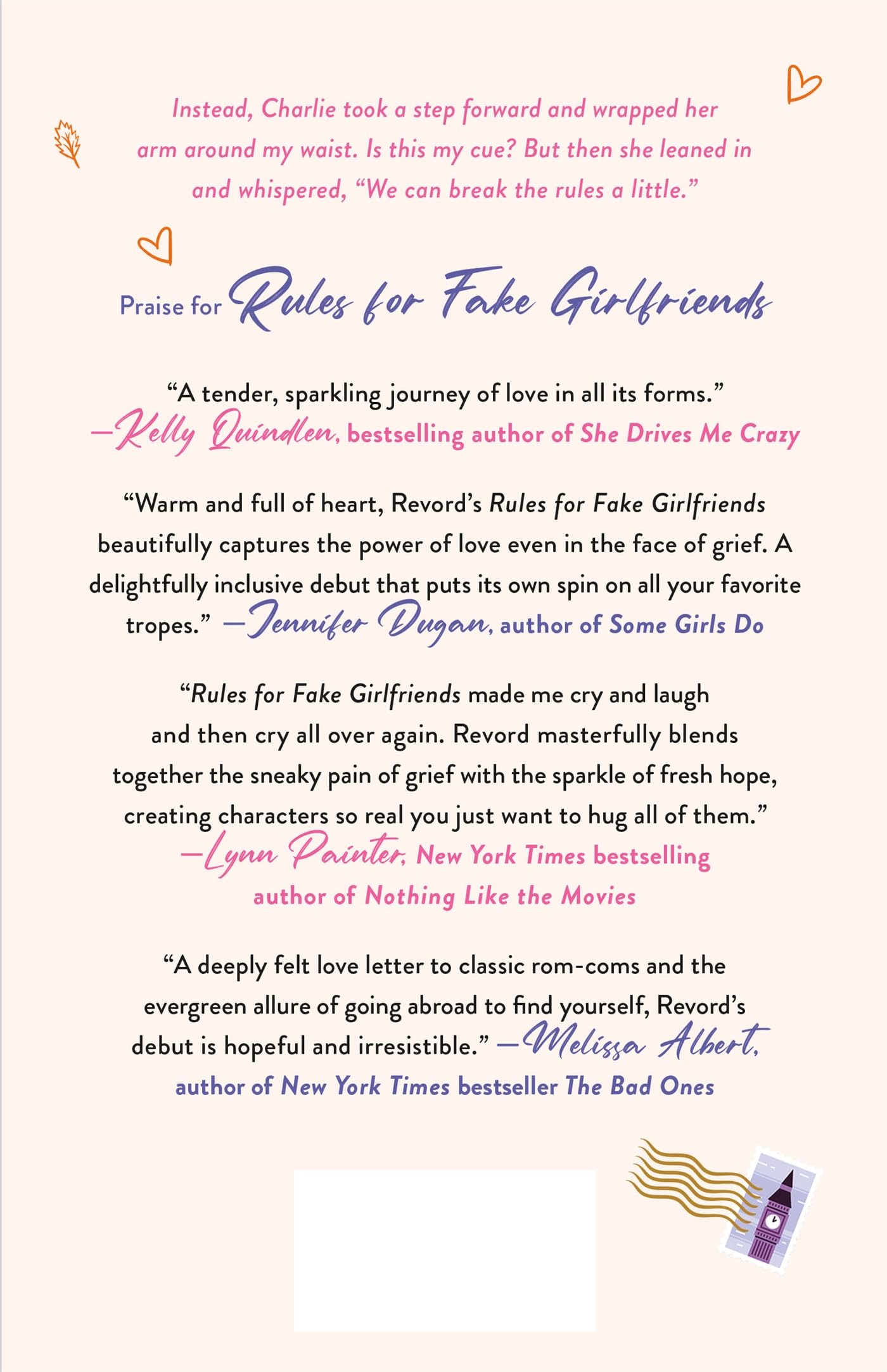 Rules for Fake Girlfriends