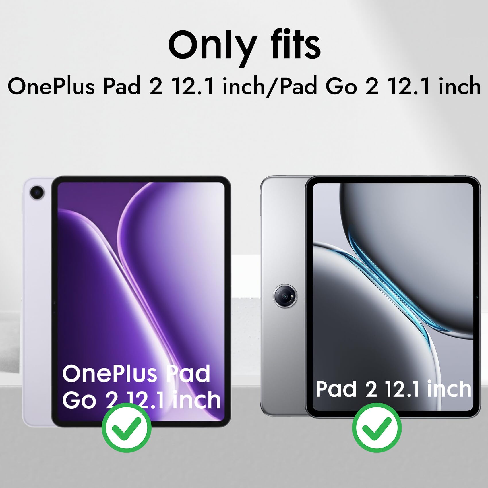 Robustrion Tempered Glass for OnePlus Pad Go 2 / OnePlus Pad 2 12.1",1 Pack — Amazon image 2