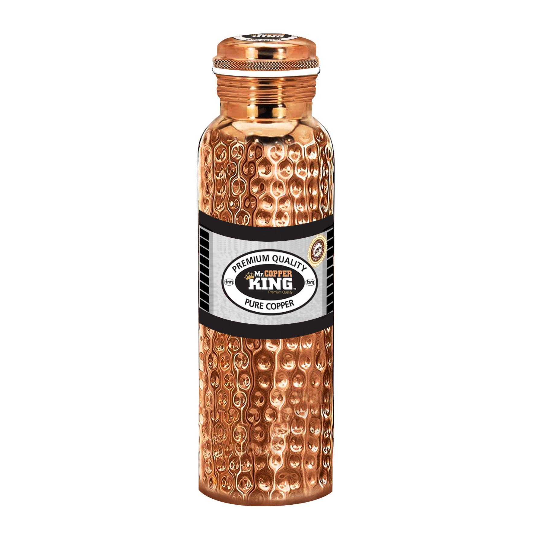 Mr.Cooper King Mr.Copper King Hammered Bottle 950ml Jointless