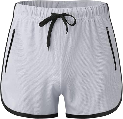 Miniatura 3 de Tavorpt Pantalones cortos de gimnasio para hombre pantalones cortos de gimnasio ligeros y transpirables para entrenamiento deportes entrenamiento