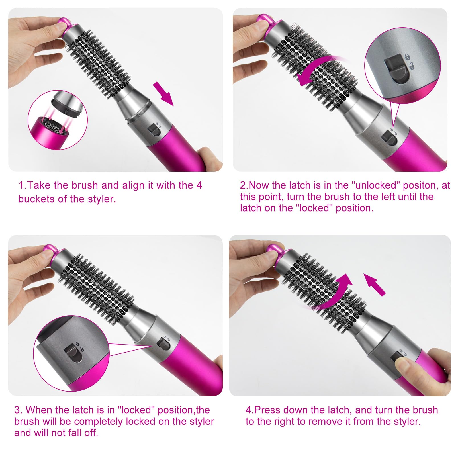 Dyson エアラップ HS01 アタッチメント付き Dyson Airwrap HS01 Complete Hair Multi Styler Curling Iron