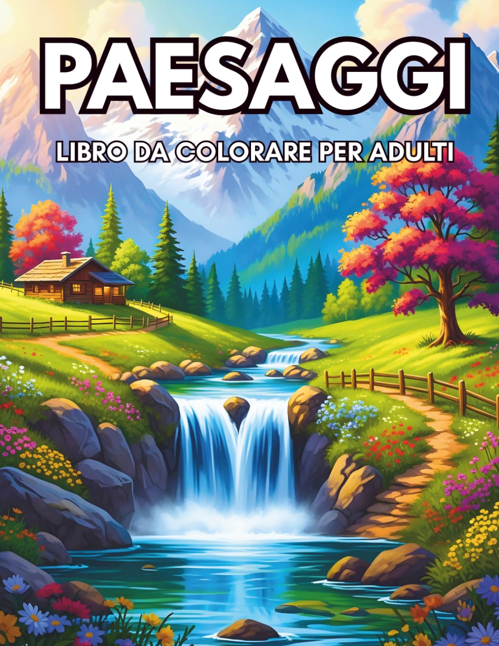 Paesaggi Libro da Colorare per Adulti: 50 splendidi paesaggi da colorare per rilassarsi, ridurre lo stress e riscoprire il piacere della creatività