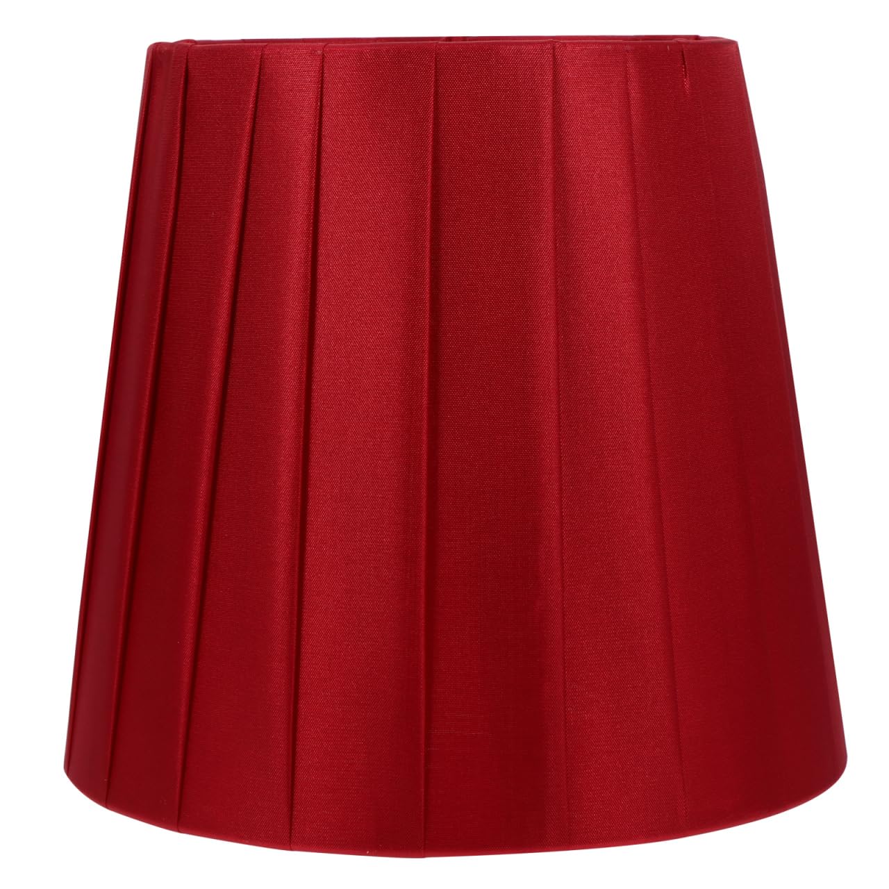 SHERCHPRY Burgundy Cloth Lampshade 5.91 X 5.51 X 4.33 Inch Small Fabric Lamp Cover for Table and Floor Lamps Decorative Light Shade for Living Room Bedroom Ambiance
