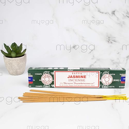 Miniatura 5 de Satya Palitos de incienso Nag Champa Jasmine, 12 unidades