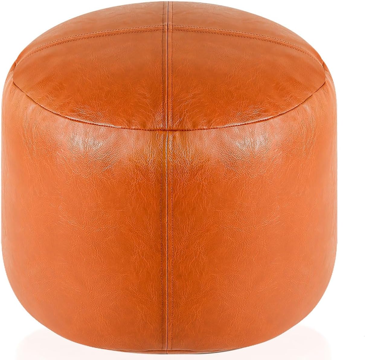 Camkinger Unstuffed Ottoman Poufs for Living Room, 18"x18