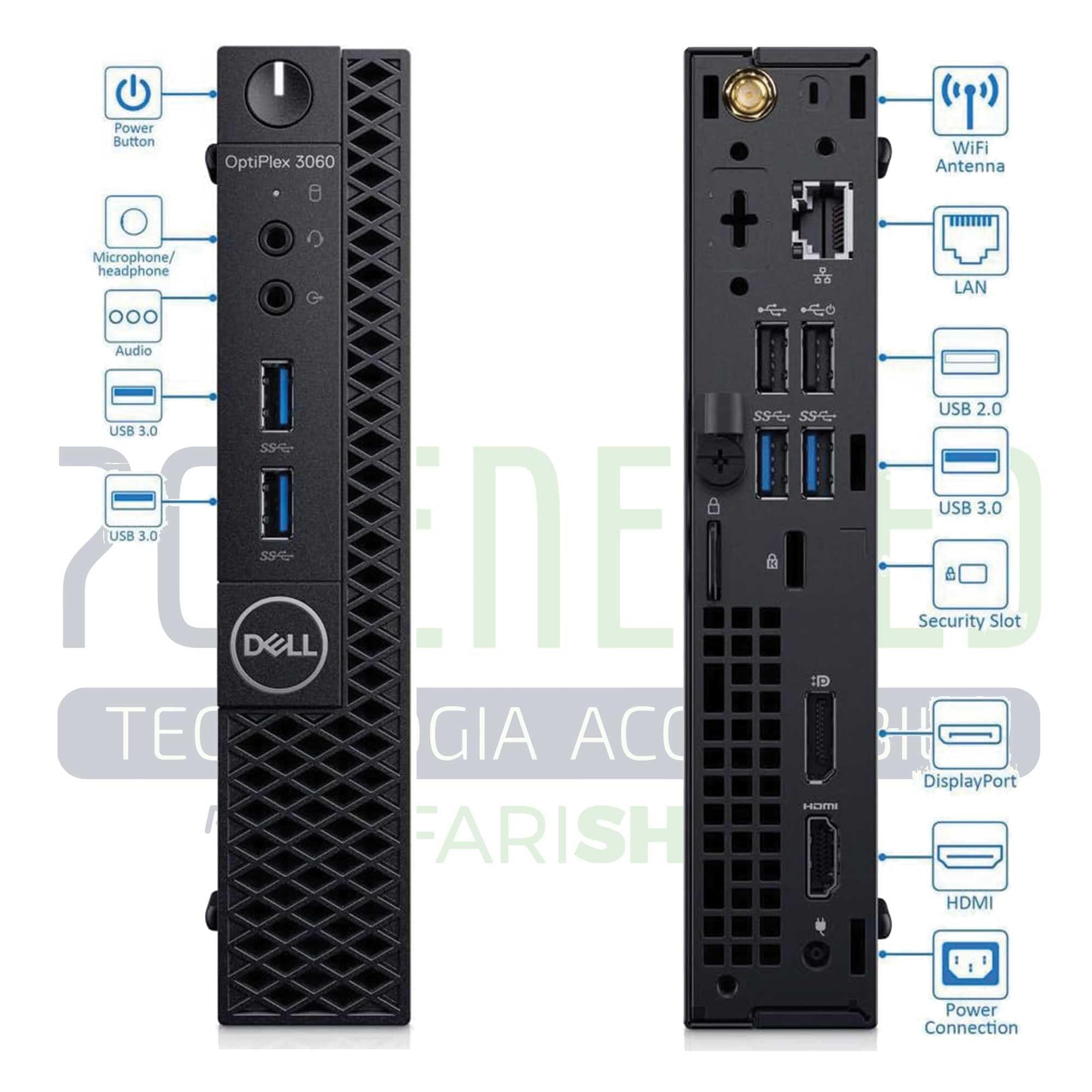 PCRENEWED TECNOLOGIA ACCESSIBILE Mini pc fisso con windows 11 e office 2021, desktop con monitor Full HD 23/27 pollici, cpu i5 8TH, wifi integrato, tastiera e mouse (Ricondizionato) (Postazione 27")