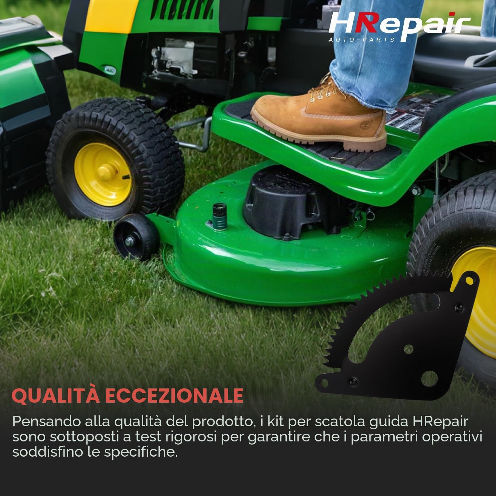 Settore dello sterzo Pignone Kit di Ricambio per John Deere L100 L105 L107 L110 L118 L108 L111 G110 L130 L120 Serie Trattorini sostituisce # GX200 52BLE