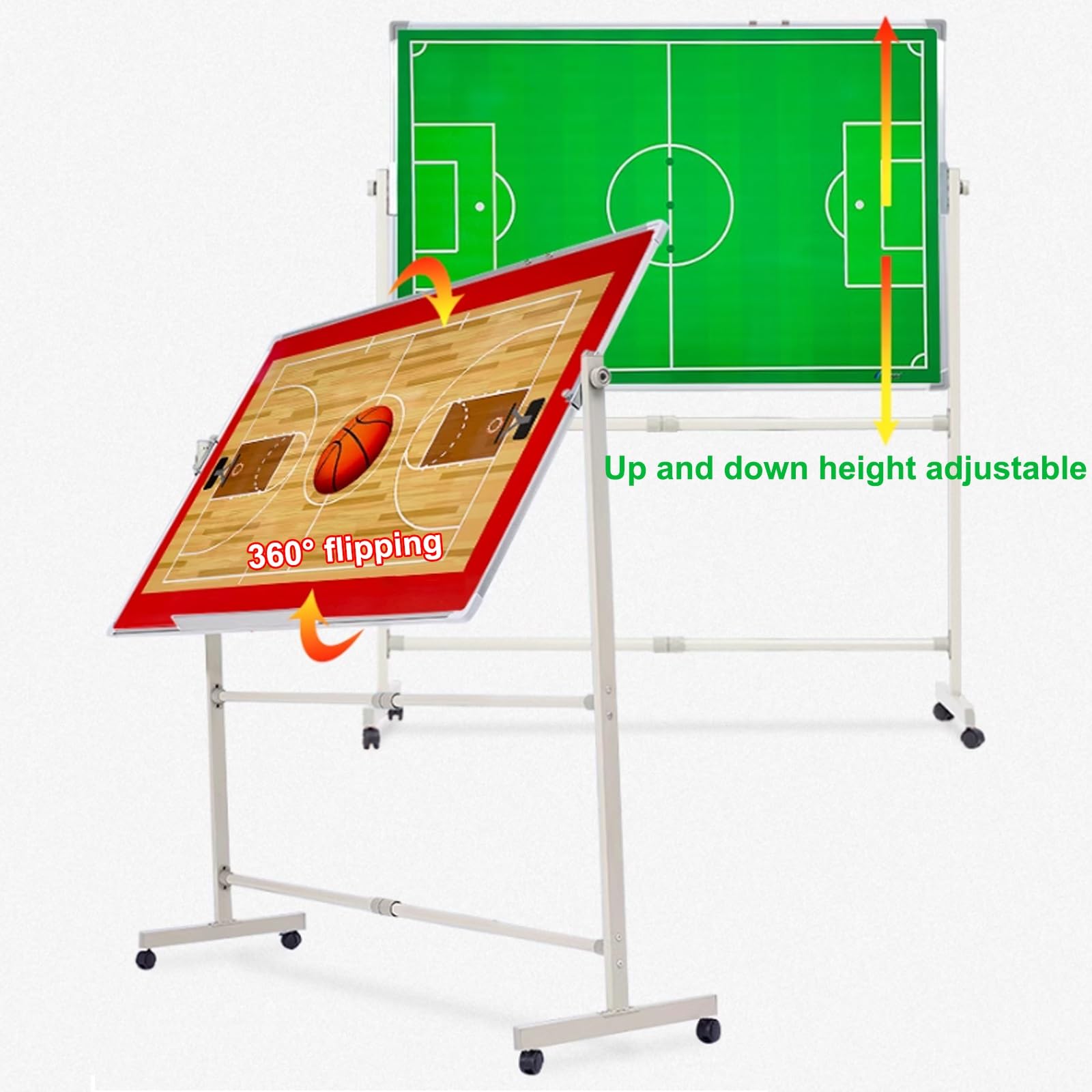Coaches Lavagna Tattica Calcio Allenatore di Board, Lavagna Calcio, Basket Board per Insegnare E Formazione, per Accessori per Il Piano di Allenamento di Basket, Calcio E Partite