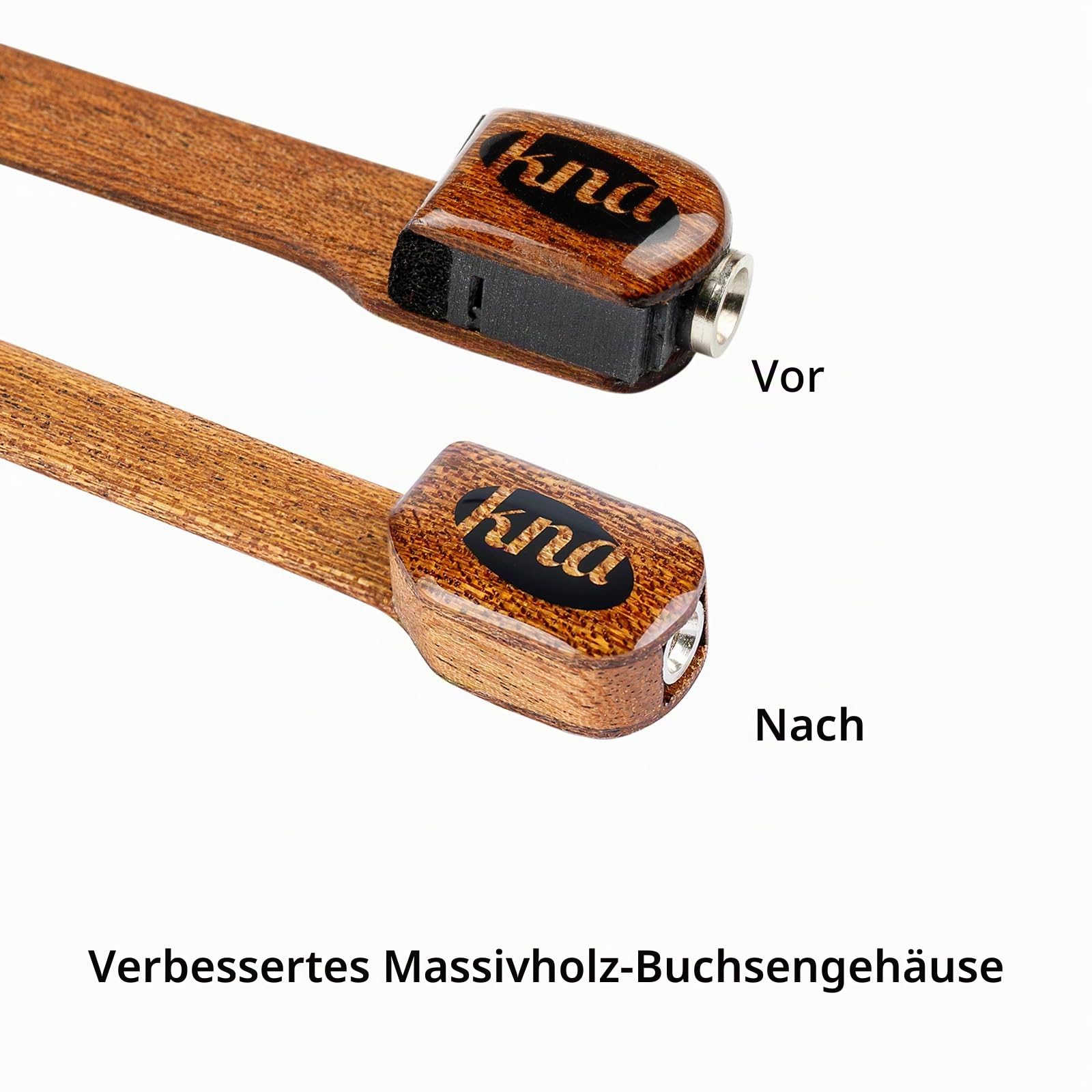 KNA NG‑1 Piezo‑Tonabnehmer für Nylonsaiten‑Gitarre – natürlicher Klang, leicht, abnehmbar, einfache Installation, passiv ohne Batterie, handgefertigt in Europa