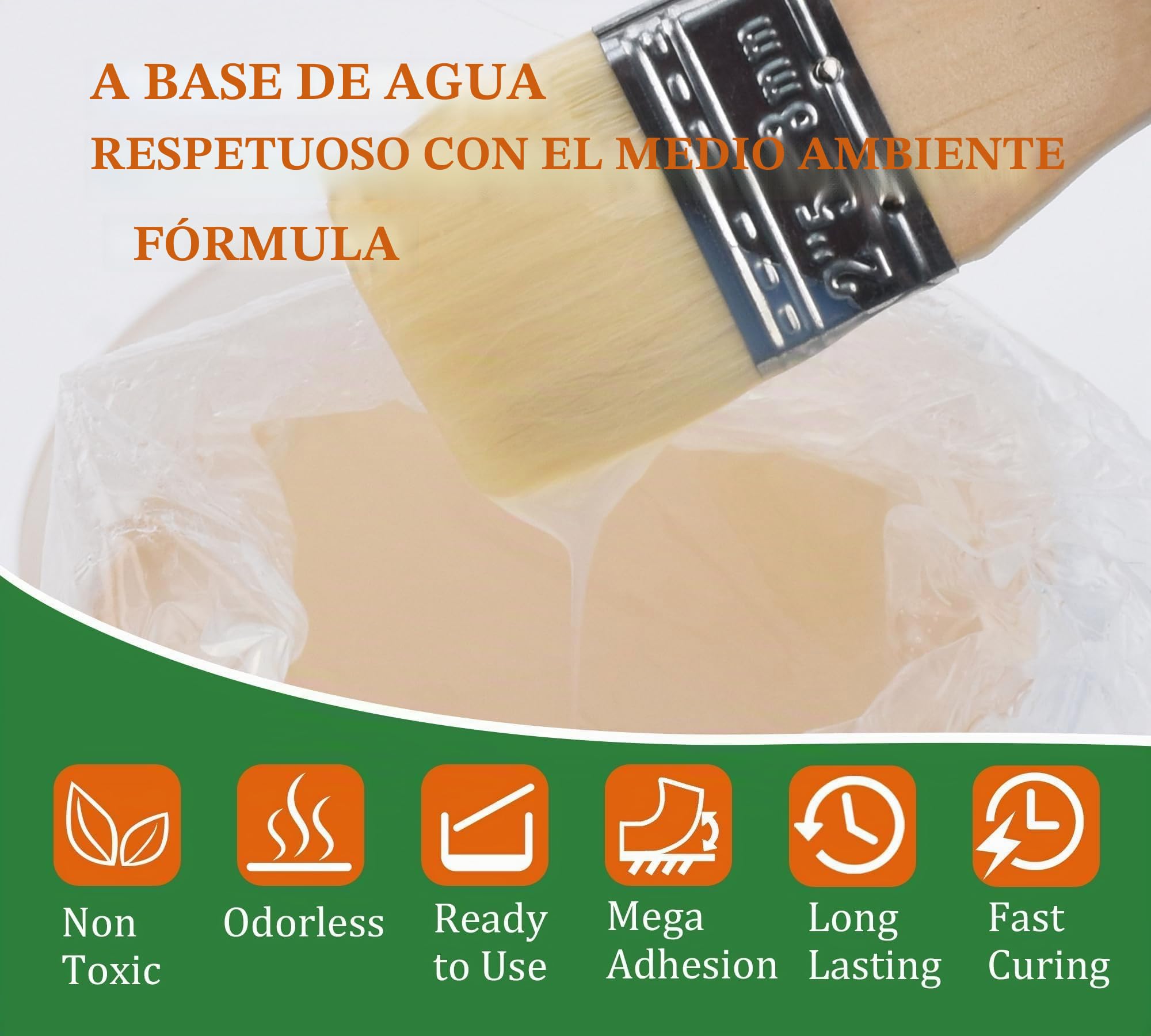 Sellador Impermeable Transparente 2KG - Sellador Fugas Agua para Terrazas, Techos y Fugas de Baño - Pintura Impermeabilizante Interior y Exterior, Recubrimiento Protección Impermeable para Hormigón