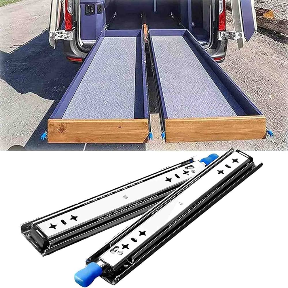 Amazon.co.jp: 超重量用スライドレール 1000-1500mm ロック付