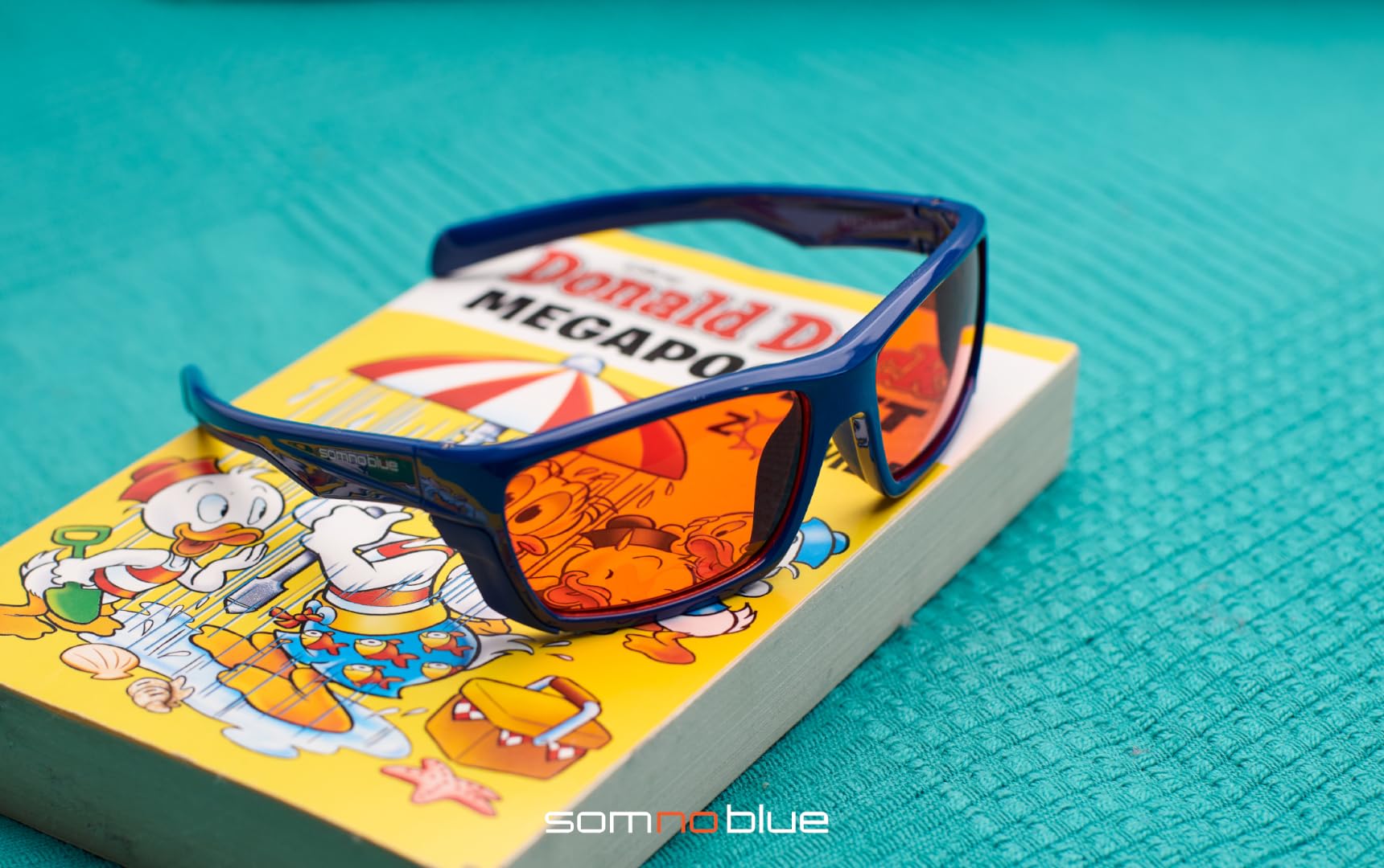 Kinderbrille - Anti Blaulicht Brille - Somnoblue für Kinder BIOHACKING Kinderbrille Besser Schlafen - mit Case