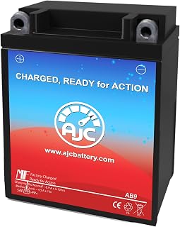 AJC Battery Compatible with Gilera Arizona Electric-Start 200CC Motorcycle Battery (1985-1988)