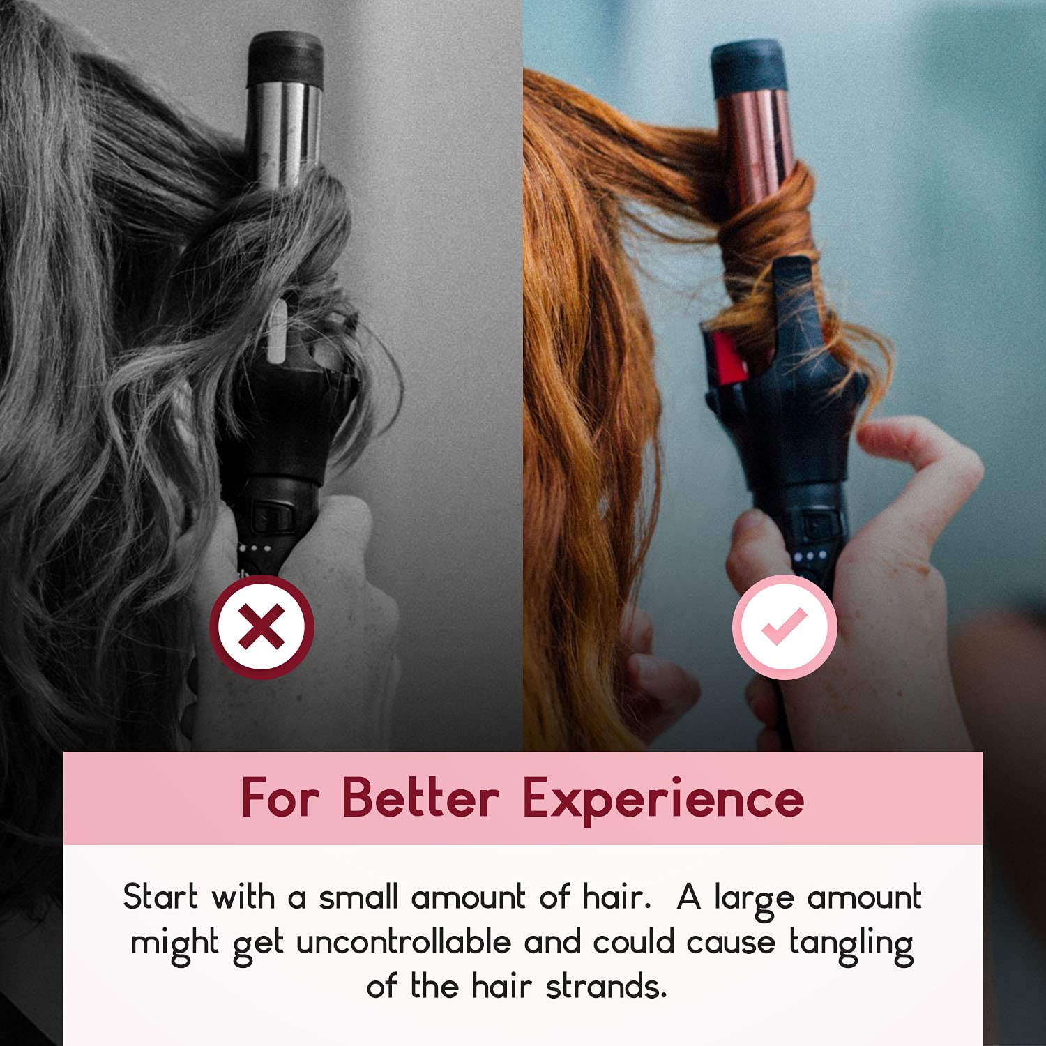 The Farrah Automatic Hair Curling Iron Wand 1 Inch - Image 3