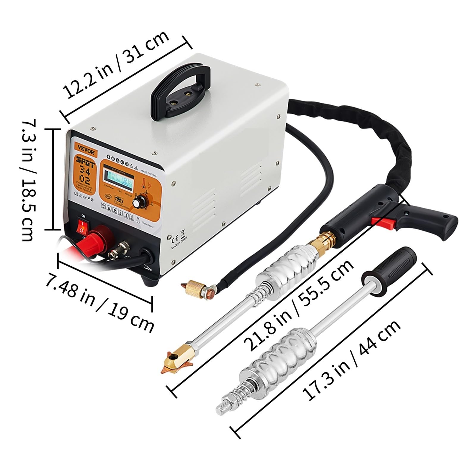 スポット溶接機 PT-10 平根電測工業 板金作業 自動車板金