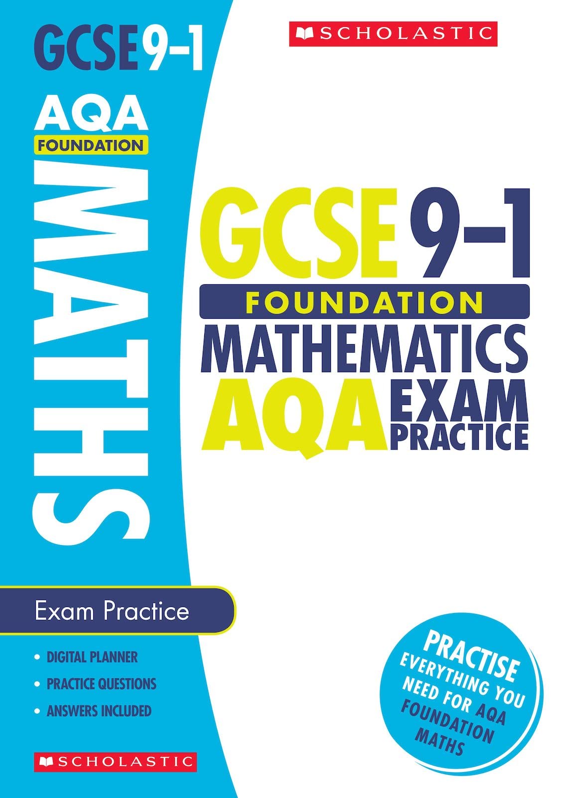GCSE Maths AQA Practice Book for the Foundation Grade 9-1 Course with free revi