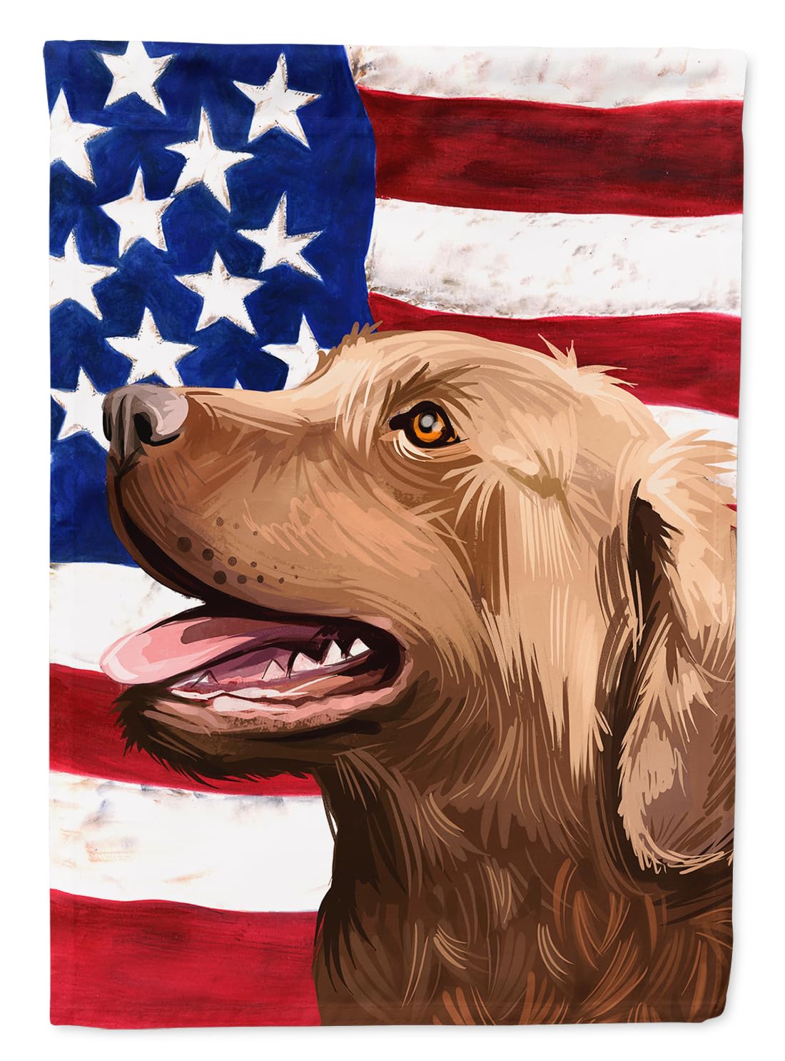Chesapeake Bay Retriever grand drapeau de jardin pour pavillon