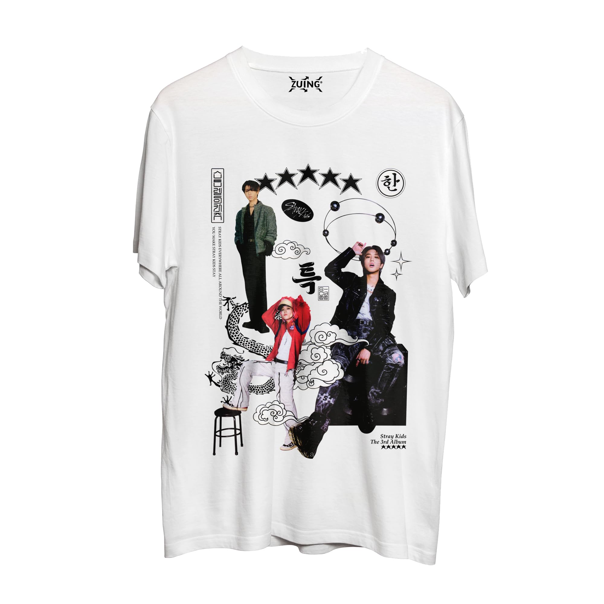 SUINGStray Kids Kpop Boy Band T Shirt