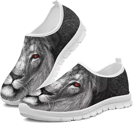 Mens Running Shoes Lightweight Outdoor Walking Sneakers Breathable Slip On Athletic Loafers for Workout Gym Size 5-14 White Sole