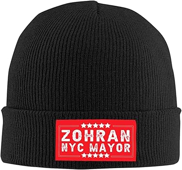 Zohran Mamdani for NYC Mayor Beanie Hat Unisex Knitted Beanie Knit