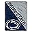 Northwest NCAA Penn State Nittany Lions Unisex-Adult Micro Raschel Throw Blanket, 46 x 60, Halftone