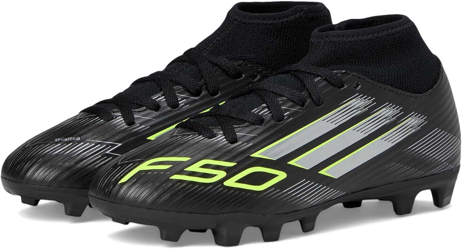 adidas Unisex-Child F50 Club Firm Ground/Multi Ground Cleats (Little Kid/Big Kid)