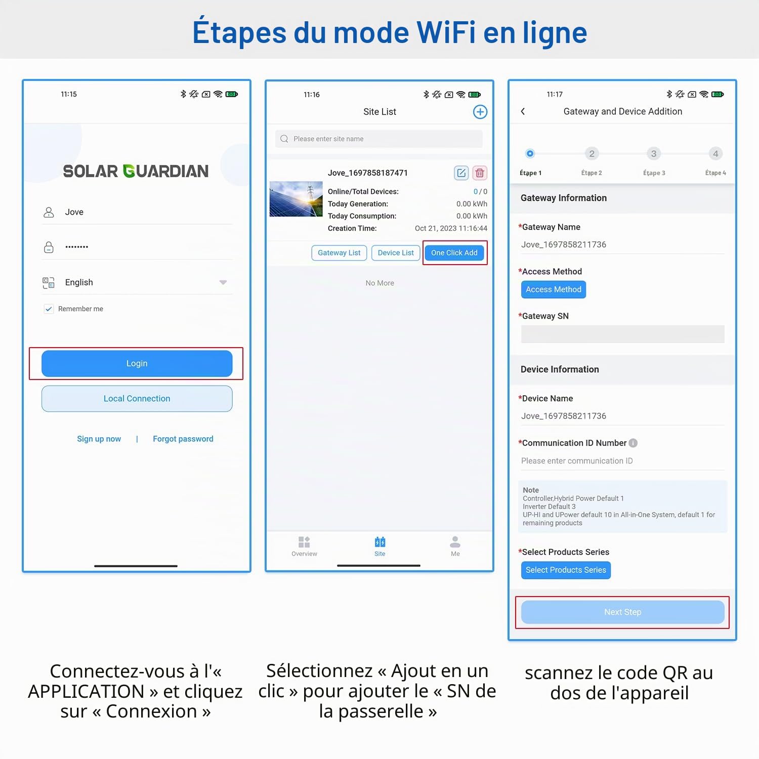 EPEVER Module WiFi 2,4 G RJ45 D pour contrôleur de charge solaire MPPT pour surveiller et modifier les paramètres par application mobile (EPEVER-WiFi-2.4G-RJ45-D)