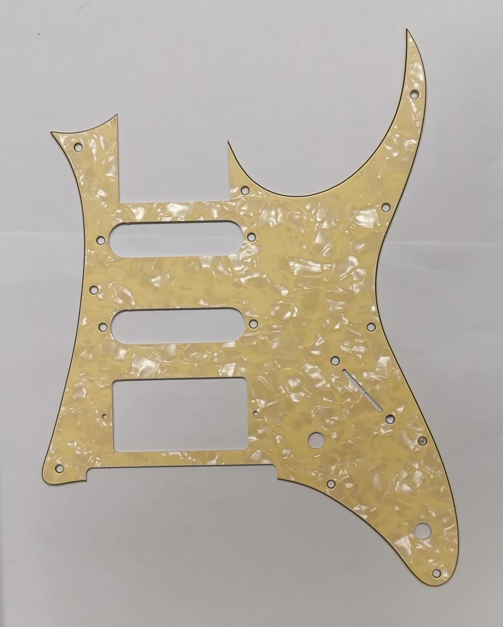 maskownica do gitary Akcesoria muzyczne Części zamienne do gitary - do gitary Pickguard SSH Humbucker Pickup Scratch Plat(Parchment Pearl)