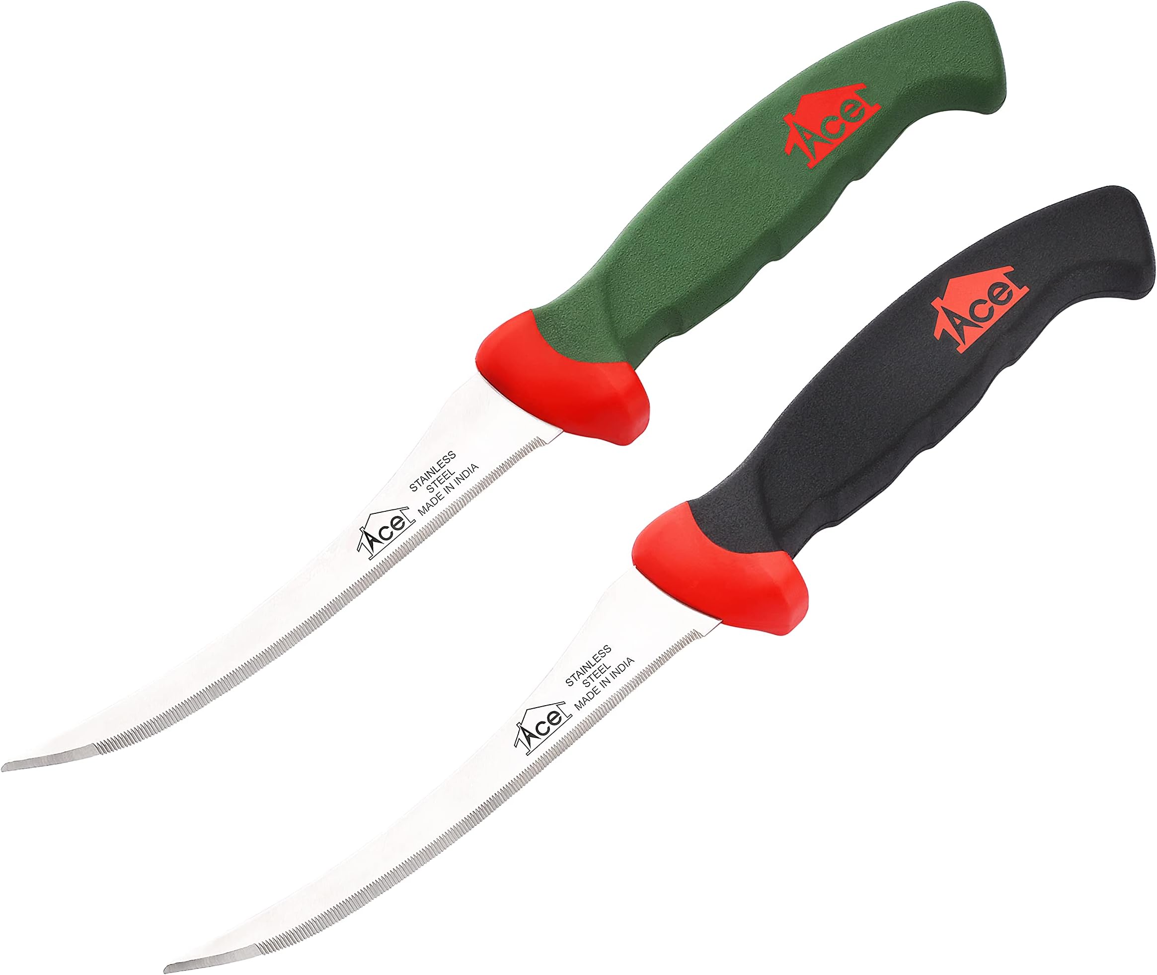 Ace Knife Set (2 Units of Tomato Knife, Stainless Steel)