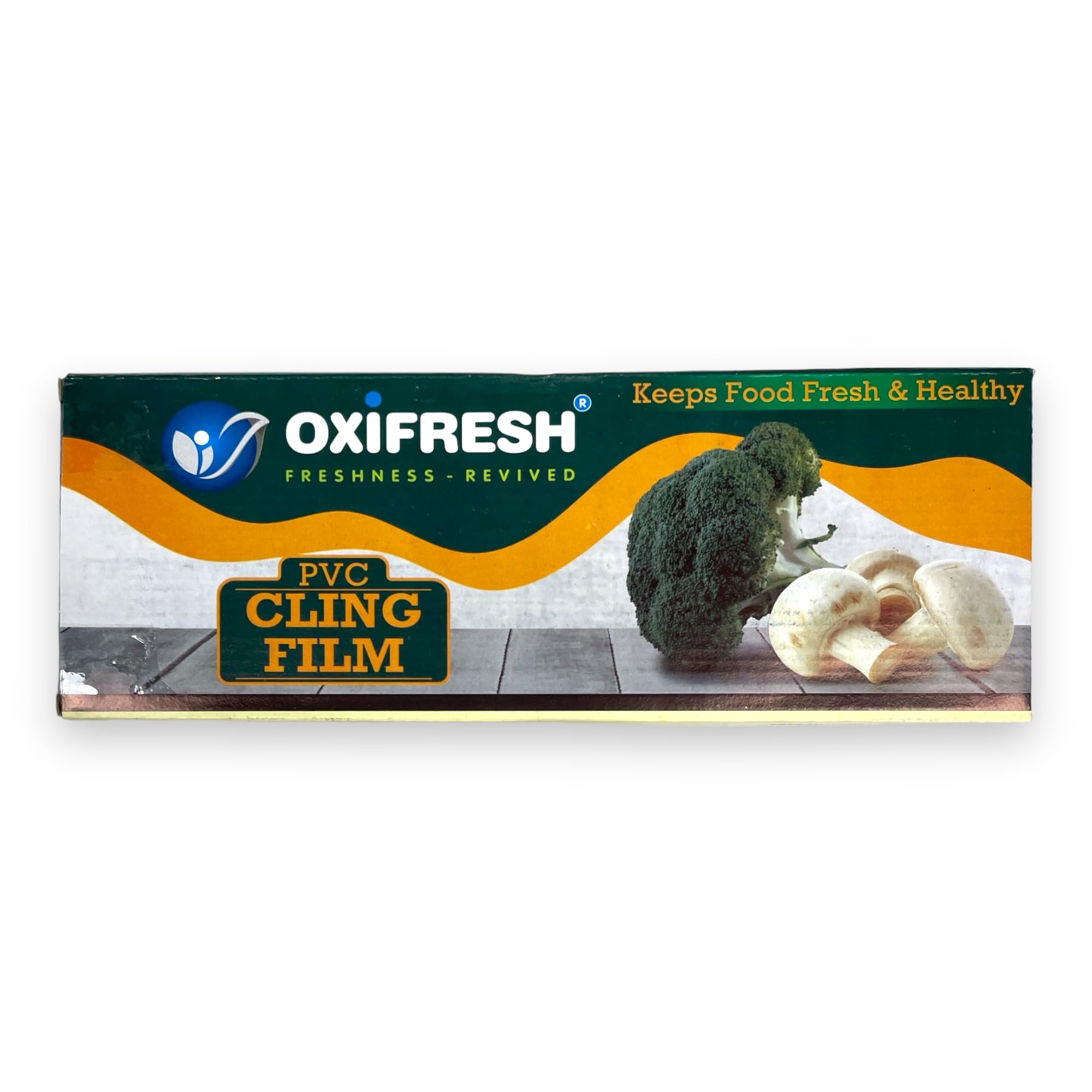 Oxifresh 300 Meters Biodegradable Certified Cling Film | 10 Microns – 300mm | Non-Toxic | Multipurpose Food Wrapping & Packaging Cling Film | Food Wrapping Cling Film | Cling Film | (B0D7SK78P4) Amazon Price History, Amazon Price Tracker