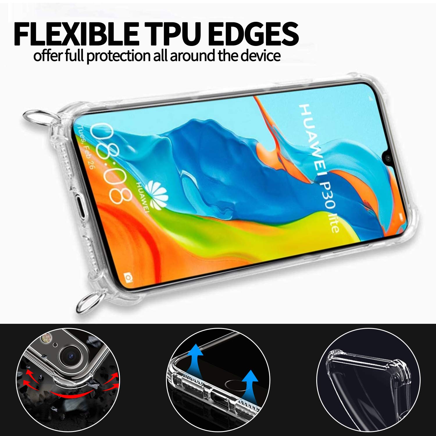 Custodia Silicone Trasparente TPU Case Integrale 360 Gradi - Foto 10