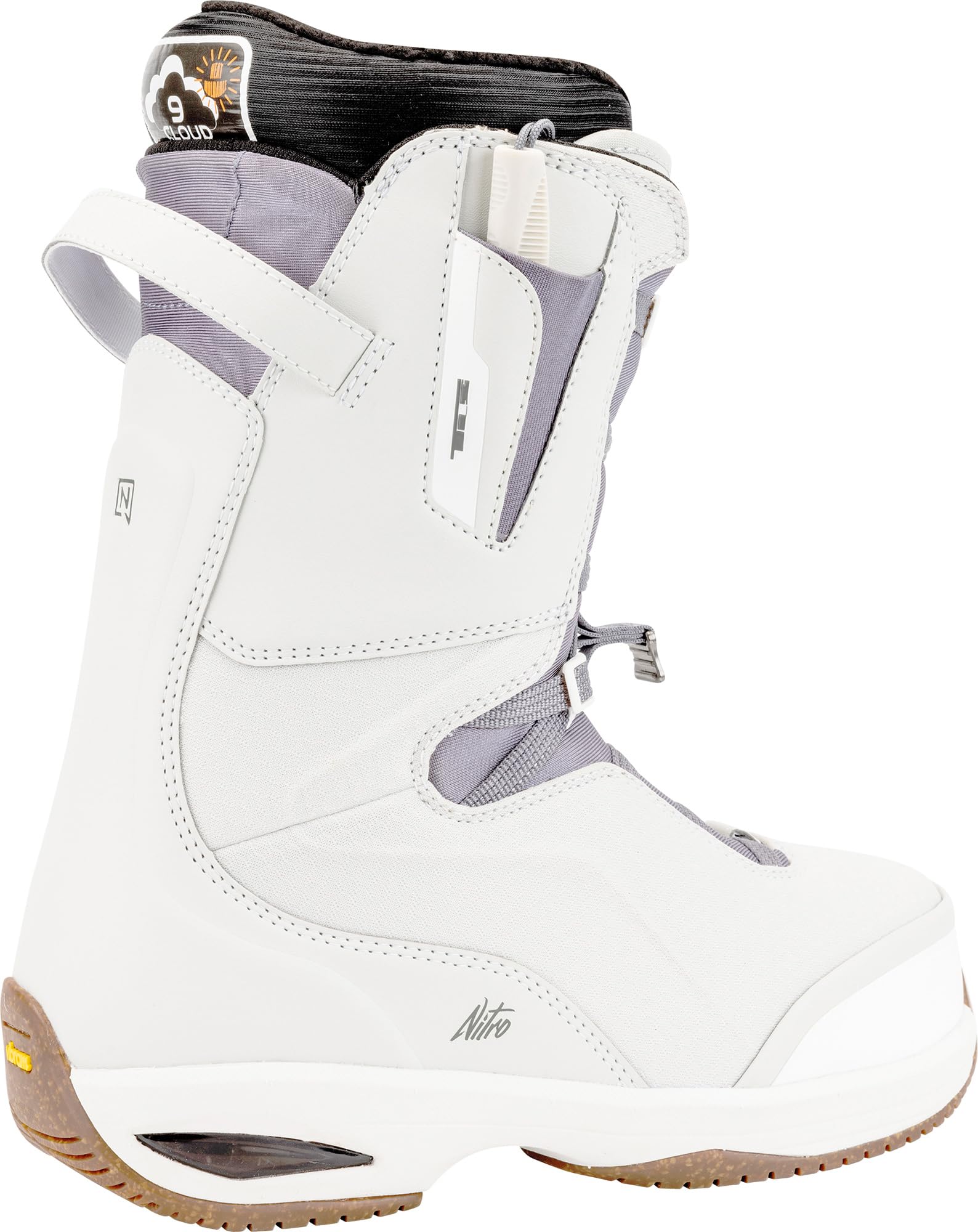 Nitro Faint TLS All Mountain Freestyle Freeride Système de laçage Rapide pour Femme Bottes de Snowboard