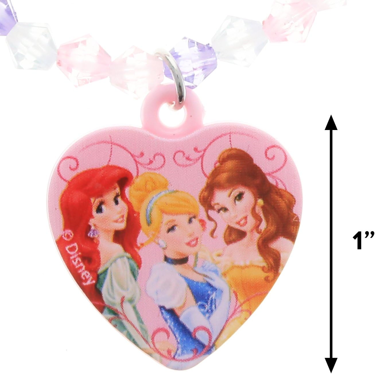 Disney Princess Necklace & Bracelet Set 2 Styles