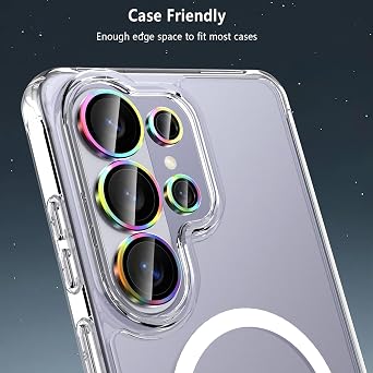 Anoowkoa 3 Pack for Samsung Galaxy S26 Ultra Screen Protector & 2 Pack S26 Ultra Camera Lens Protector Tempered Glass.9H Hardness.Bubble-free.Support Fingerprint Unlock.Easy Installation