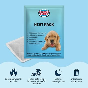 SmartPetLove Snuggle Puppy Action Aid Toy, Black Love 15x10x3 Black