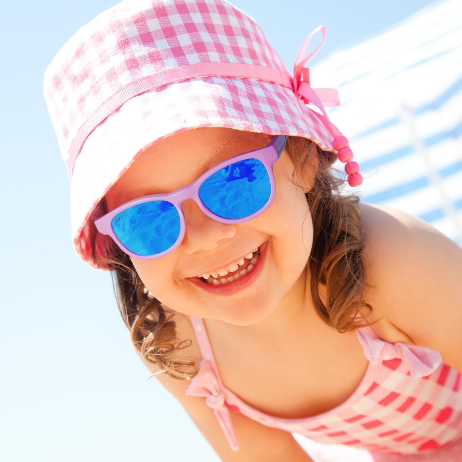 Kids Polarized Sunglasses for Boys Girls TPEE Unbreakable Frame Sport Baseball Cycling Running Glasses for Age 5-13 - Image 4