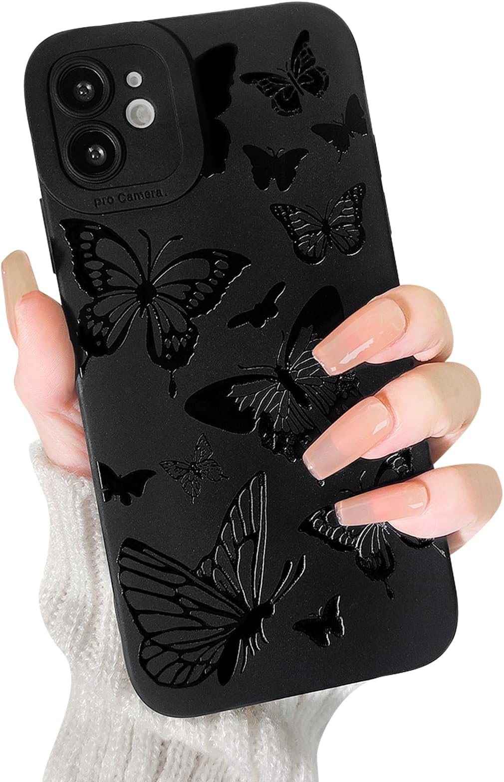 FANXI Gothic Rose Phone Case Compatible With IPhone 12/12