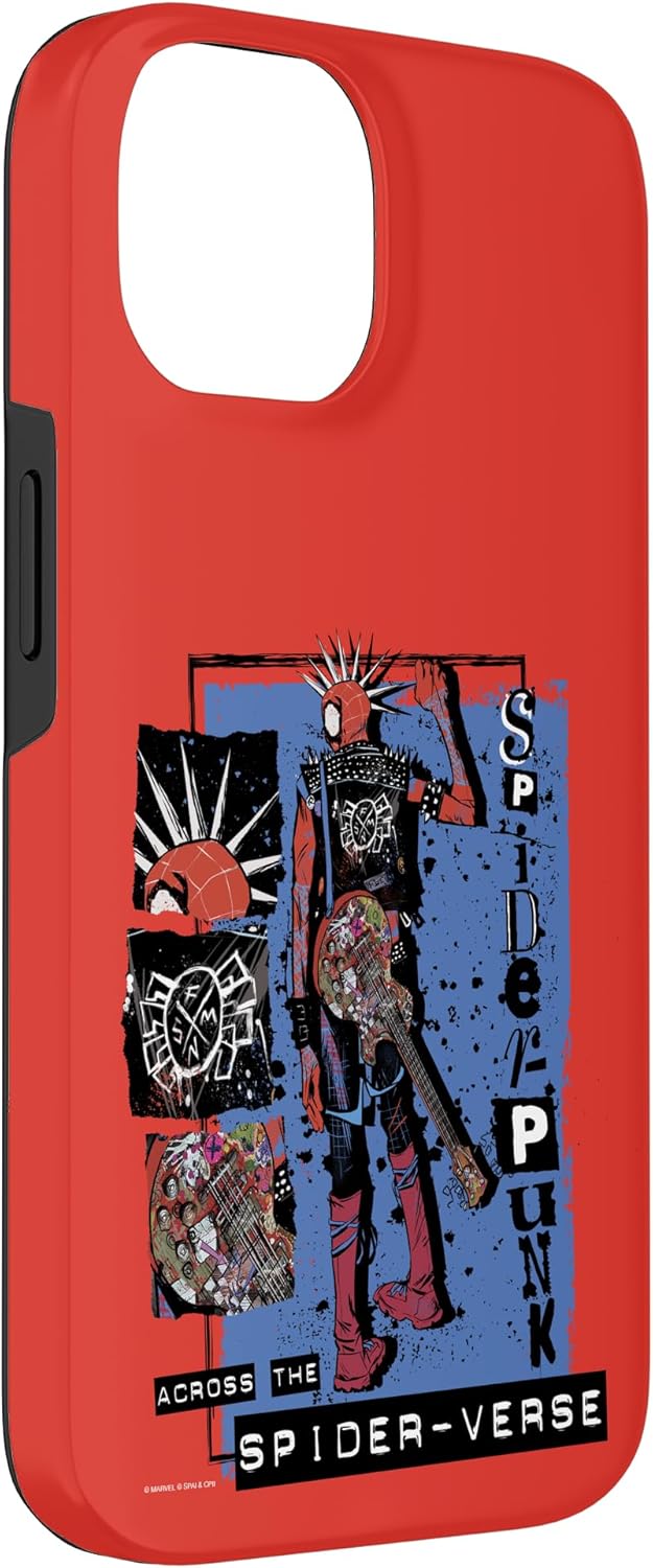 Marvel Spider-Man: Across the Spider-Verse Spider-Punk Back Case for iPhone 14
