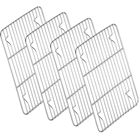 Amazon.com: P&P CHEF Cooking Rack Set of 2, Stainless Steel Cooking ...