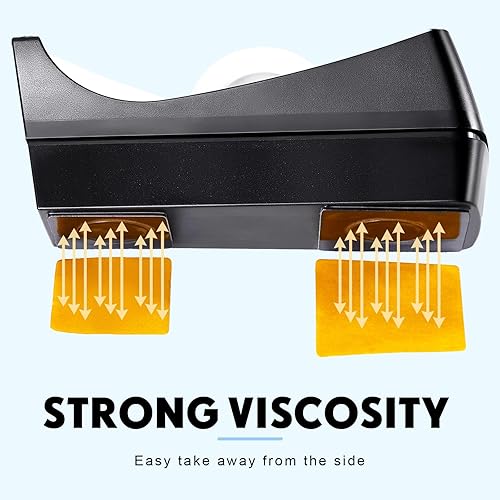 Miniatura 3 de Colarr Paquete de 15 dispensadores de cinta de escritorio con base antideslizante, dispensador de cinta de escritorio, dispensador de rollo de cinta