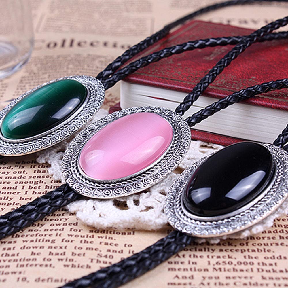 Tor-Edelstein-Hemd-Kette, Kragen-Seil-Leder-Halskette, Hemd-Kette