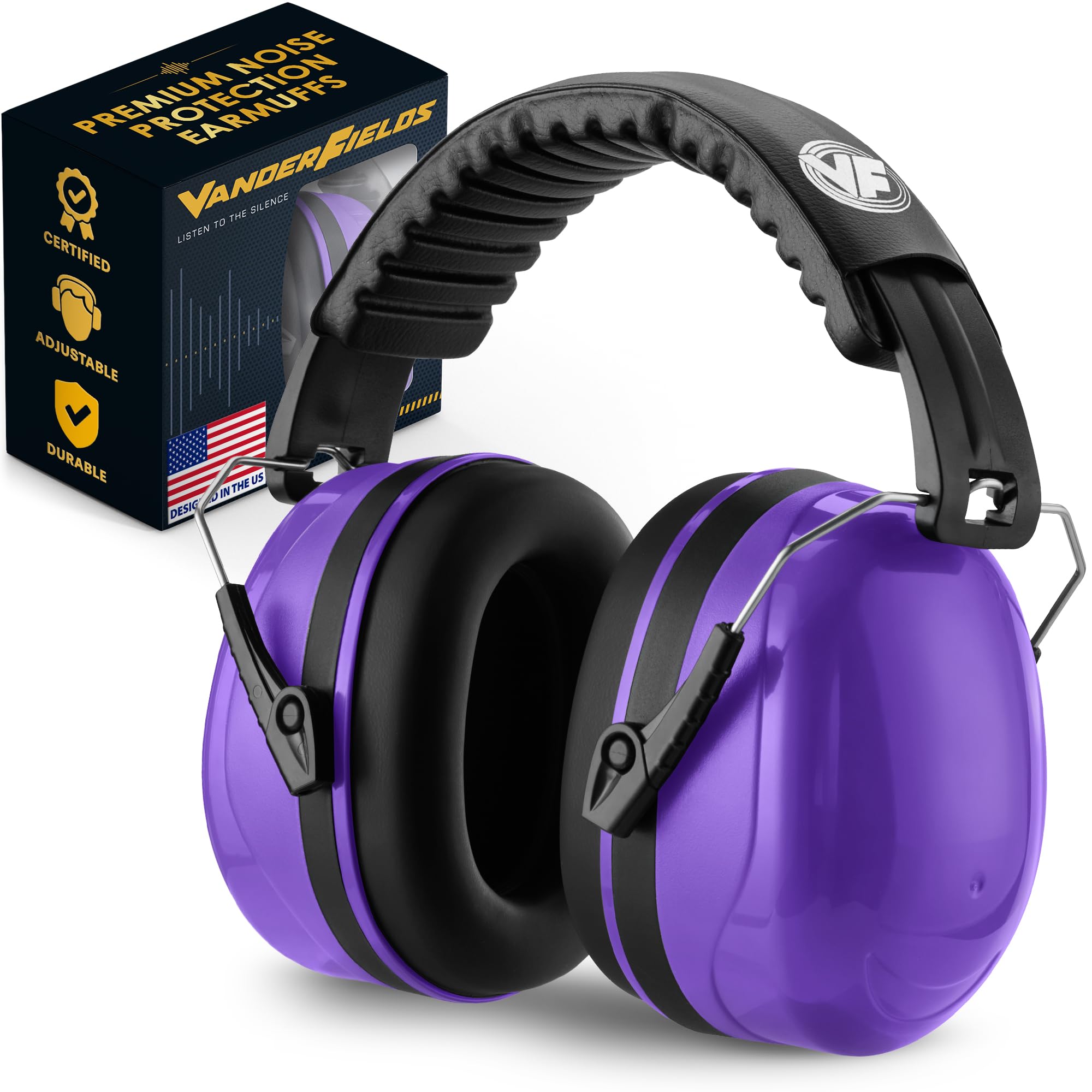 Noise Reduction Earmuffs - 35dB Protection -12