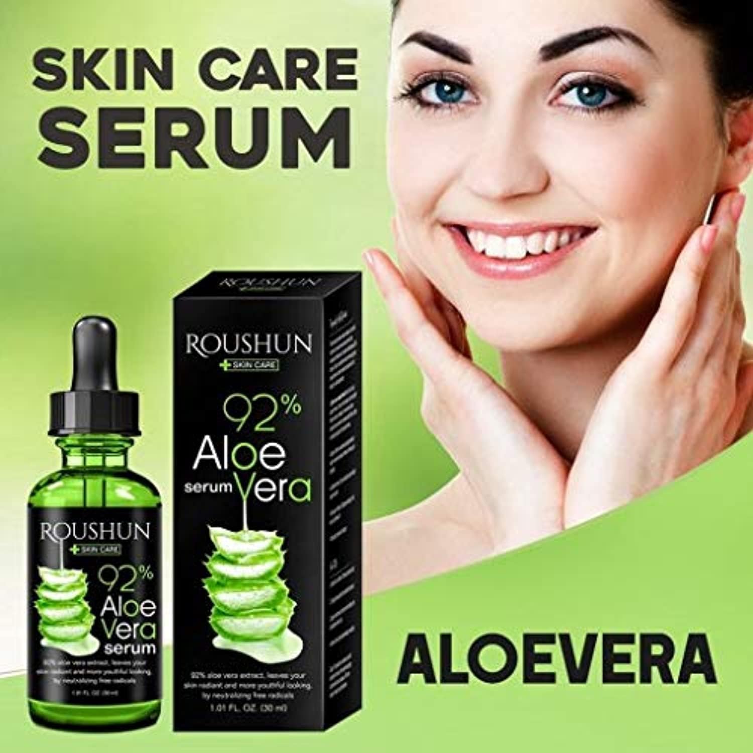 ROUSHUN 92% Aloe vera serum 30ml