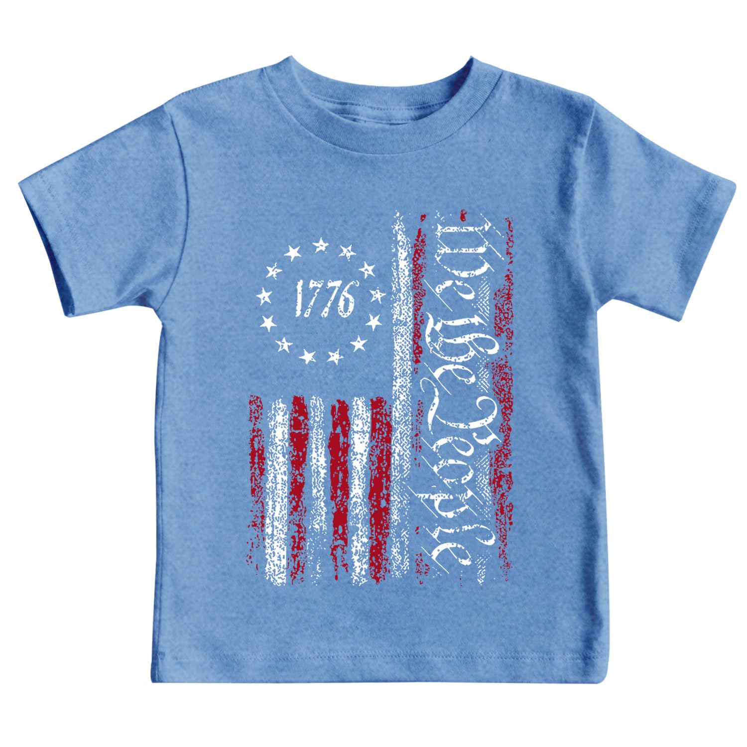 4th of July Shirts Toddler Boys Girls American Flag USA T-Shirt Kids Patriotic Tee Tops