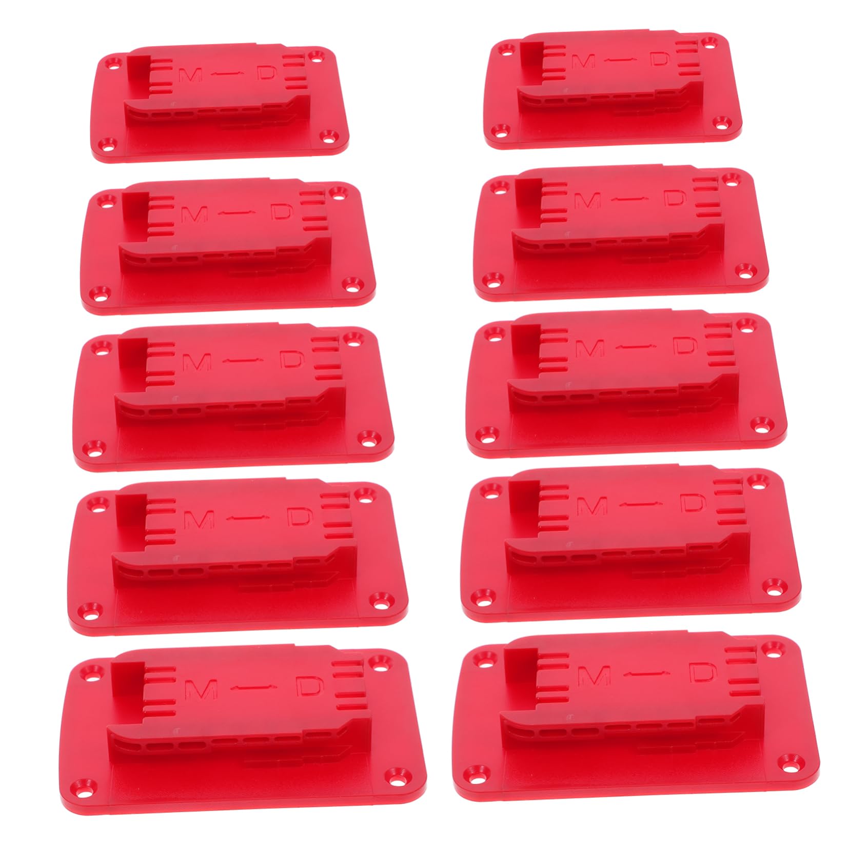Base para soporte de batería y soportes de almacenamiento en pared de herramientas