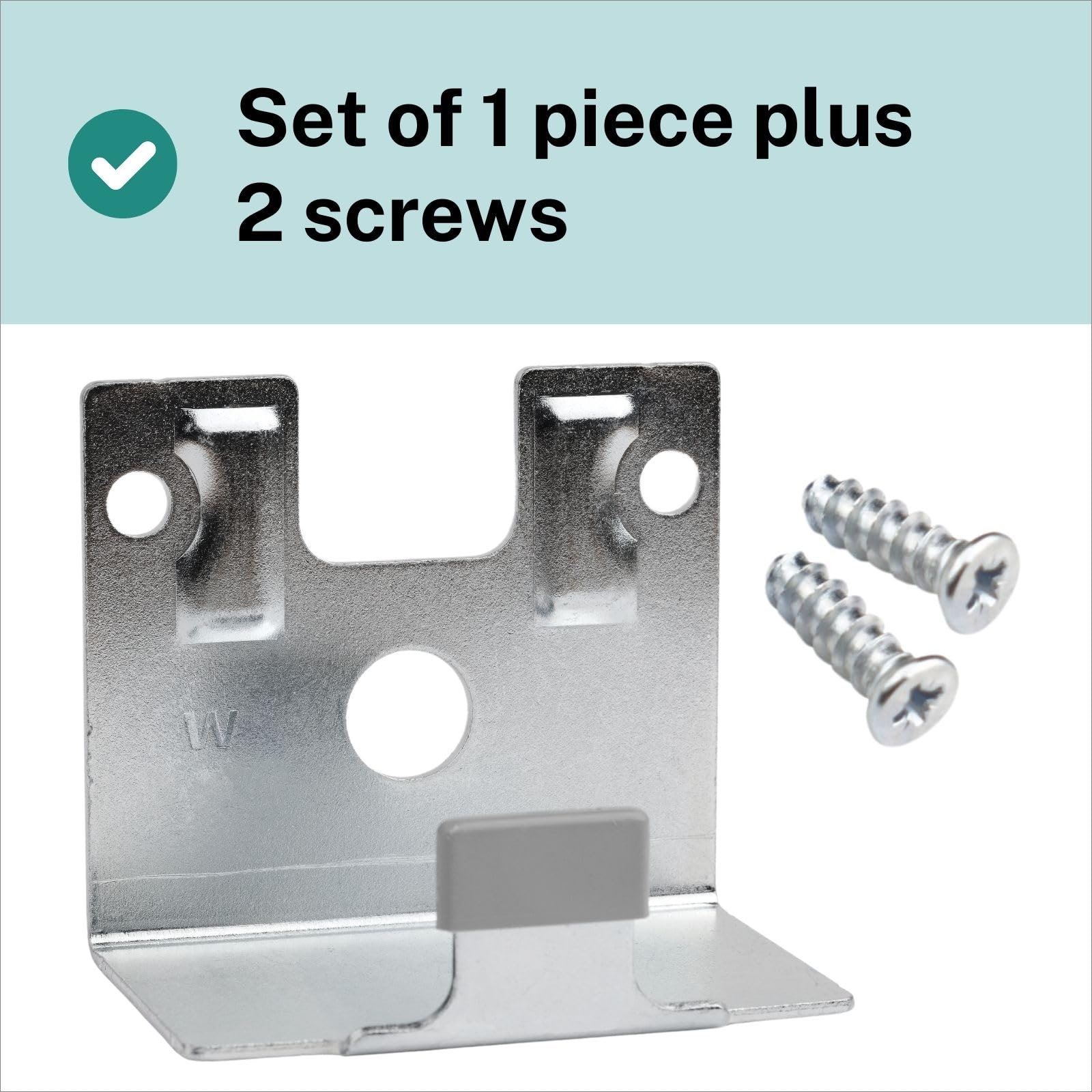 Sliding Door Guide Rail Mount 124340 Suitable as Replacement Parts for IKEA GRIMO HASVIK Exterior Door PAX Wardrobe - Image 2