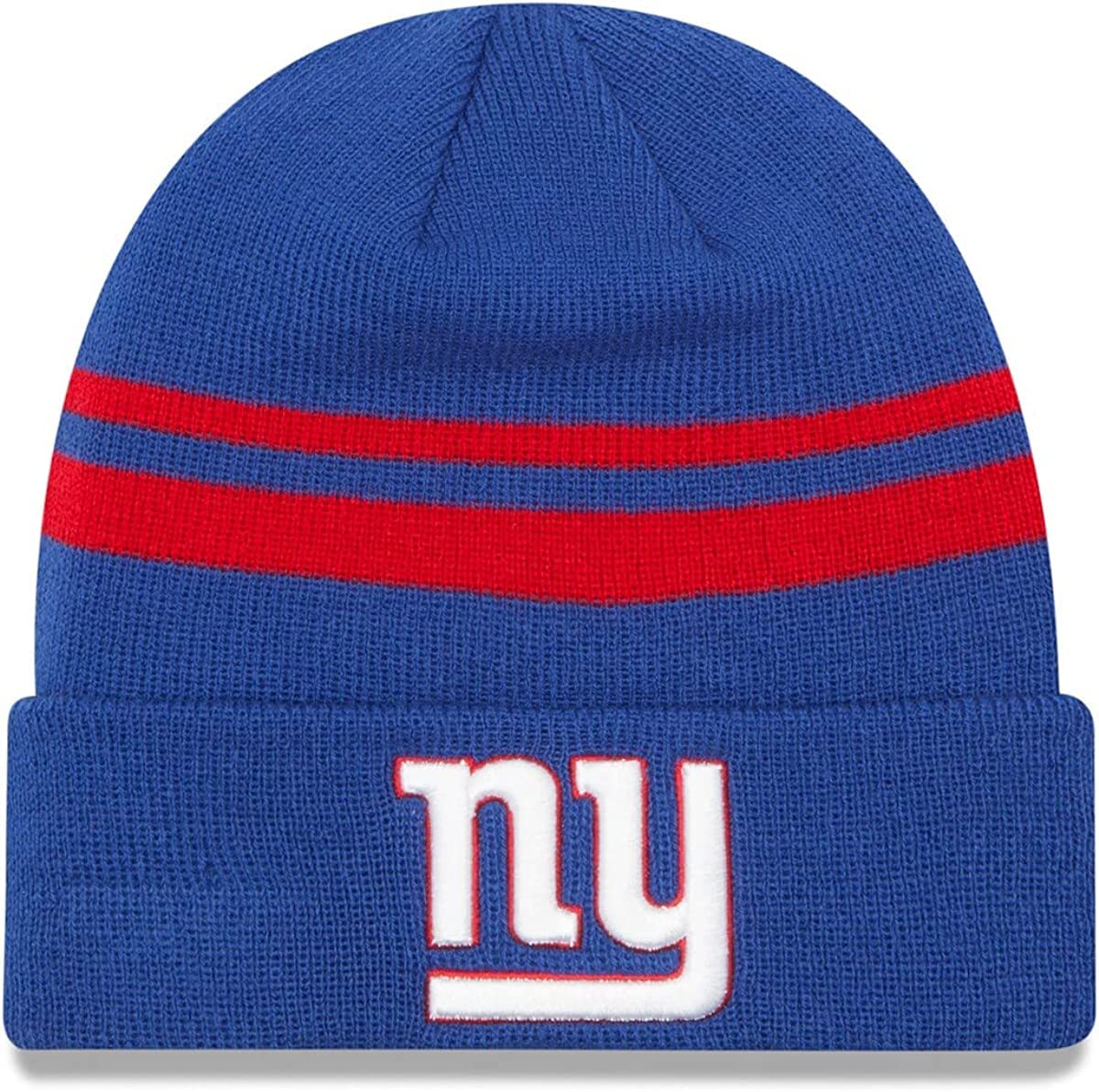 New EraUnisex-Adult NFL Official Sport Knit Classic Striped Knit Beanie Cold Weather Hat
