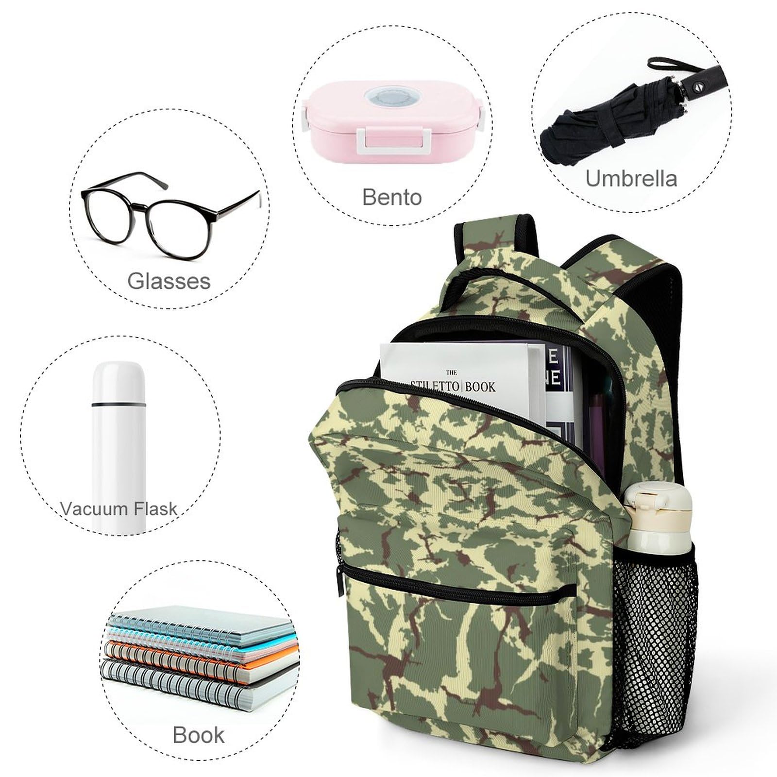 米軍、迷彩バックパック　キッズ　 Amazon.co.jp: キッズバックパック ミリタリー 迷彩 カモフラージュ